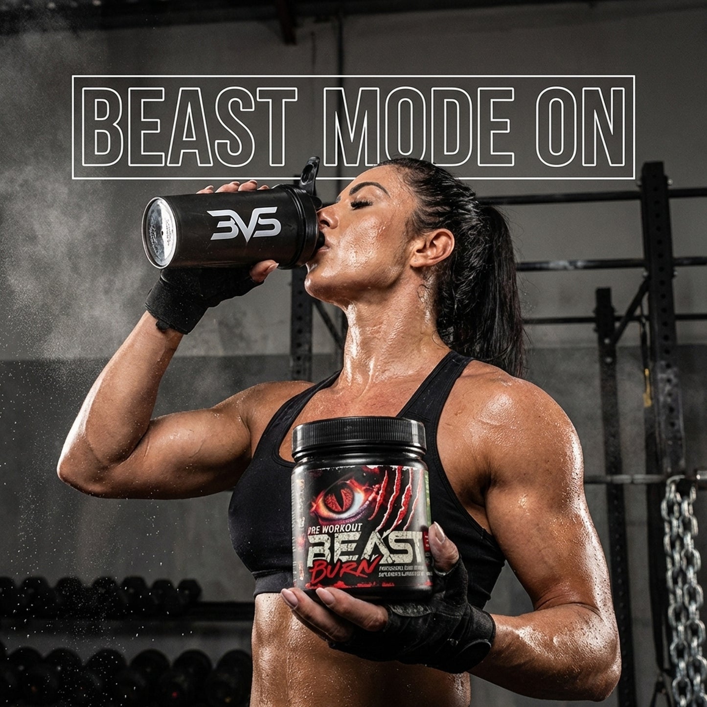 Beast Burn — treino pesado, beast mode on