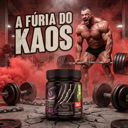 Beast Kaos — treino pesado, a fúria do Kaos