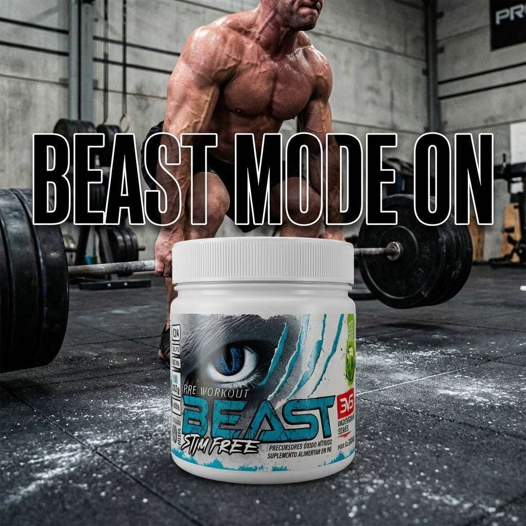 Beast Stim Free — lifestyle de treino