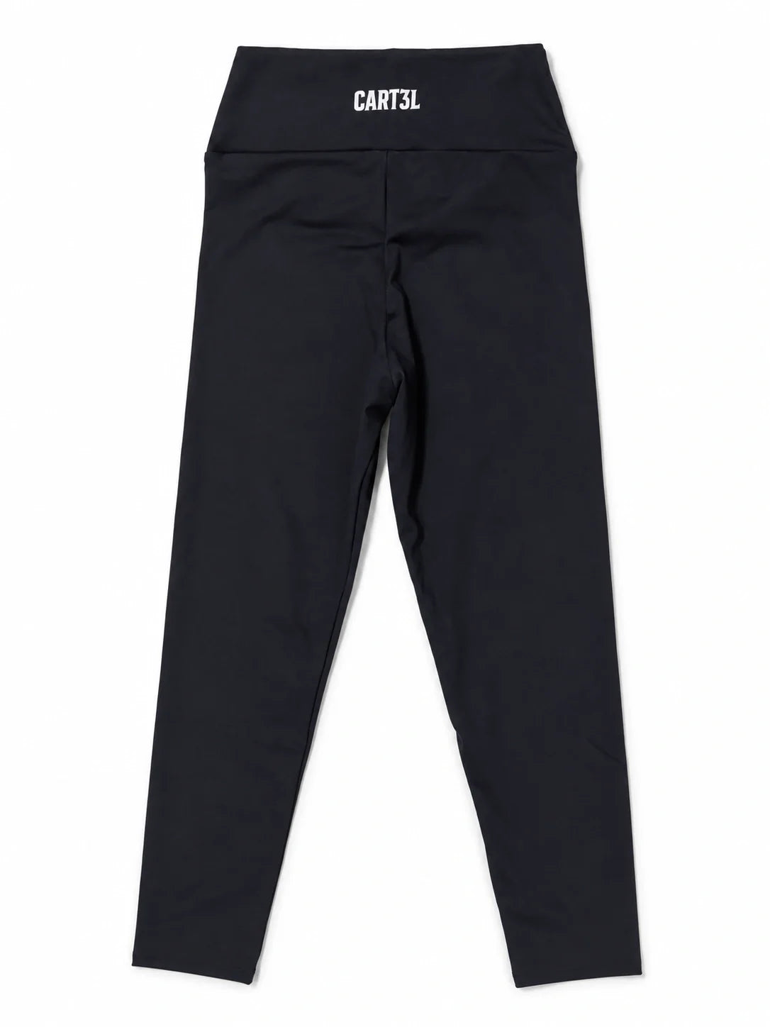 Legging Cart3l preto, vista traseira, logo no cós