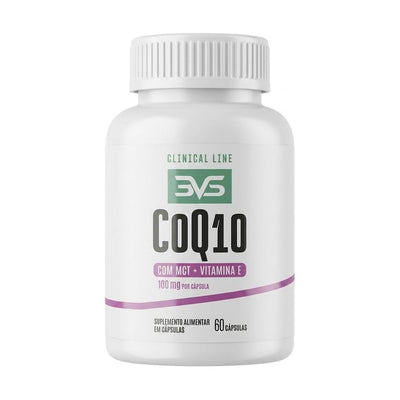 CoQ10 com MCT e Vitamina E 60 Cápsulas