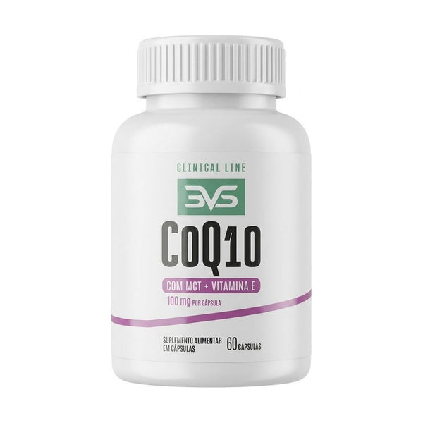 CoQ10 com MCT e Vitamina E 60 Cápsulas