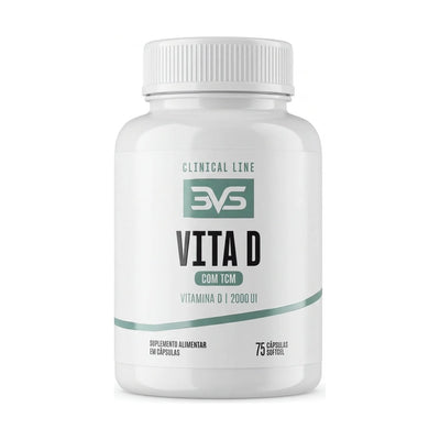 Vitamina D 2000UI com TCM 75 Cápsulas Softgel
