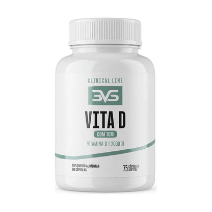 Vitamina D 2000UI com TCM 75 Cápsulas Softgel