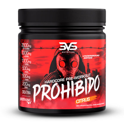 Prohibido Hardcore 360g – Pré-Treino