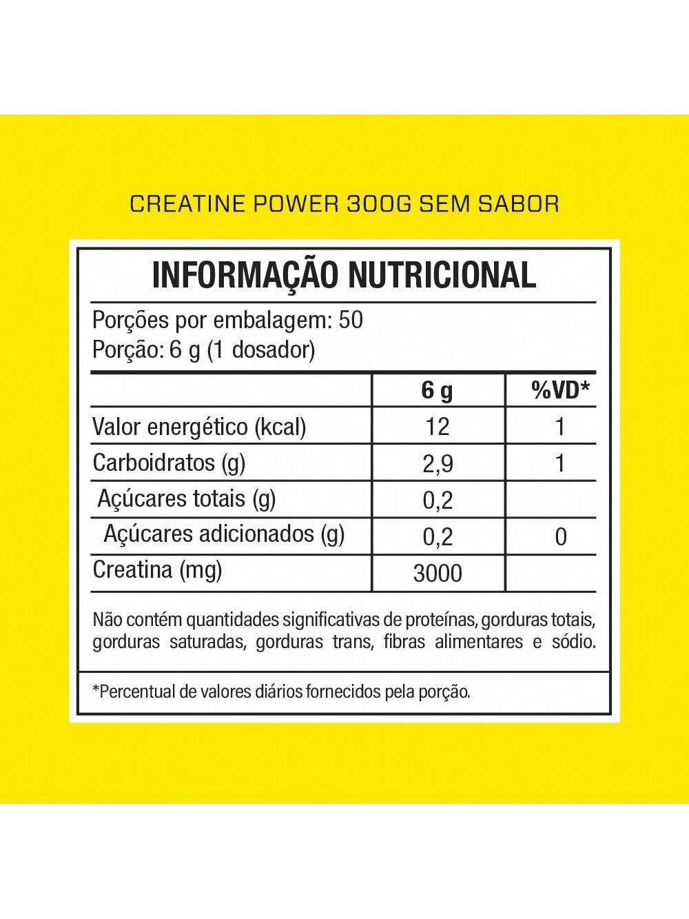 Creatina Power 300g — imagem 2