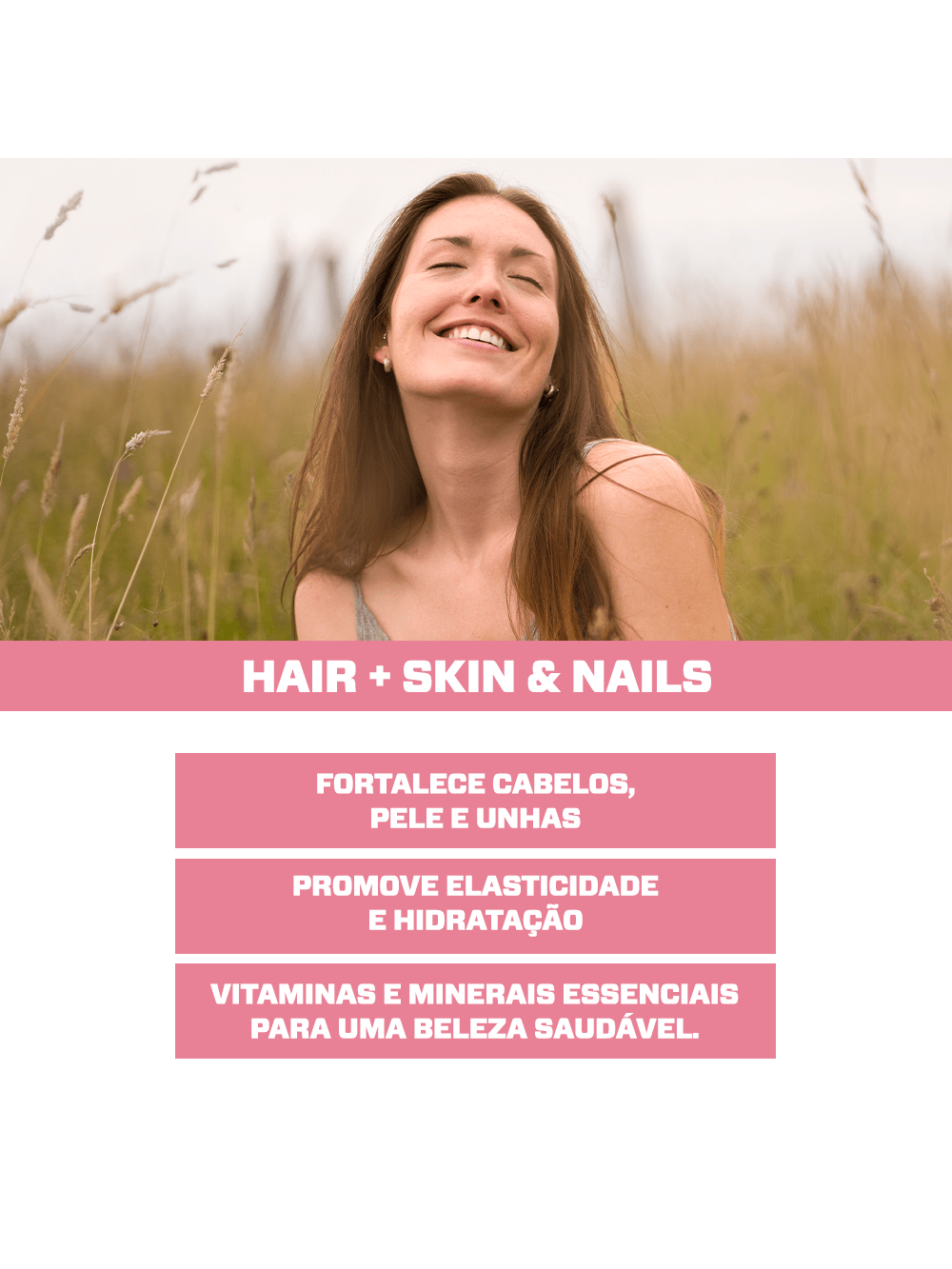 HAIR+SKIN AND NAILS - 30 GOMAS — imagem 4