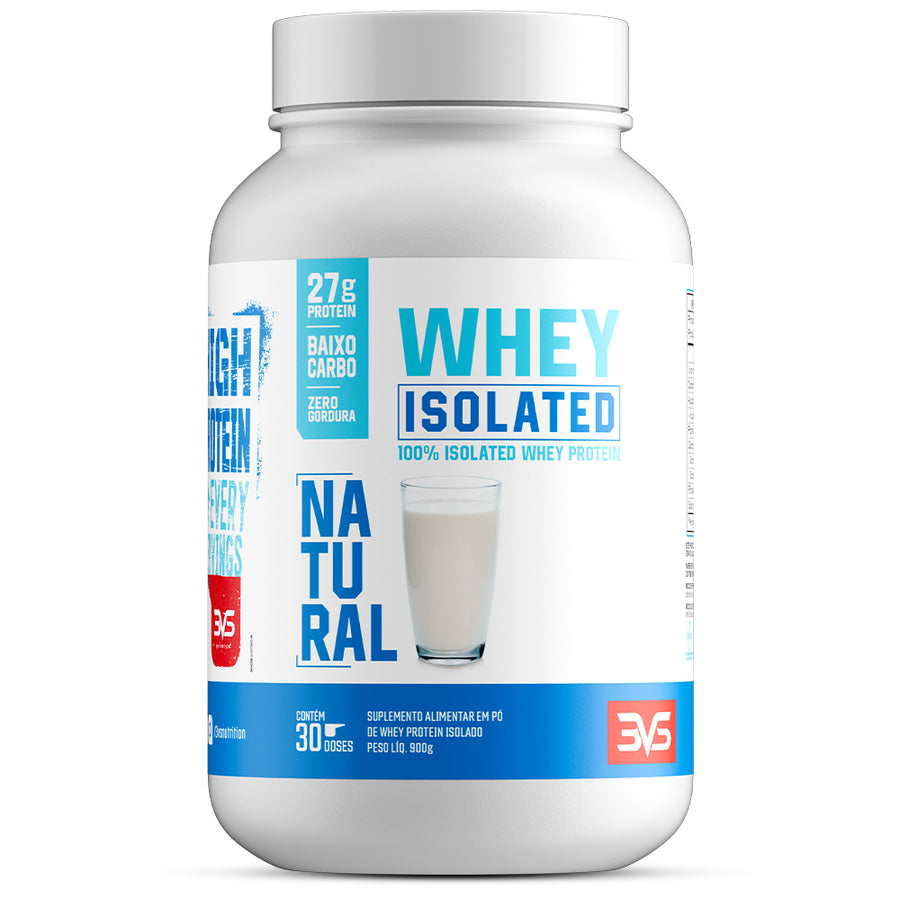 NATURAL - 100% Whey Protein Isolada