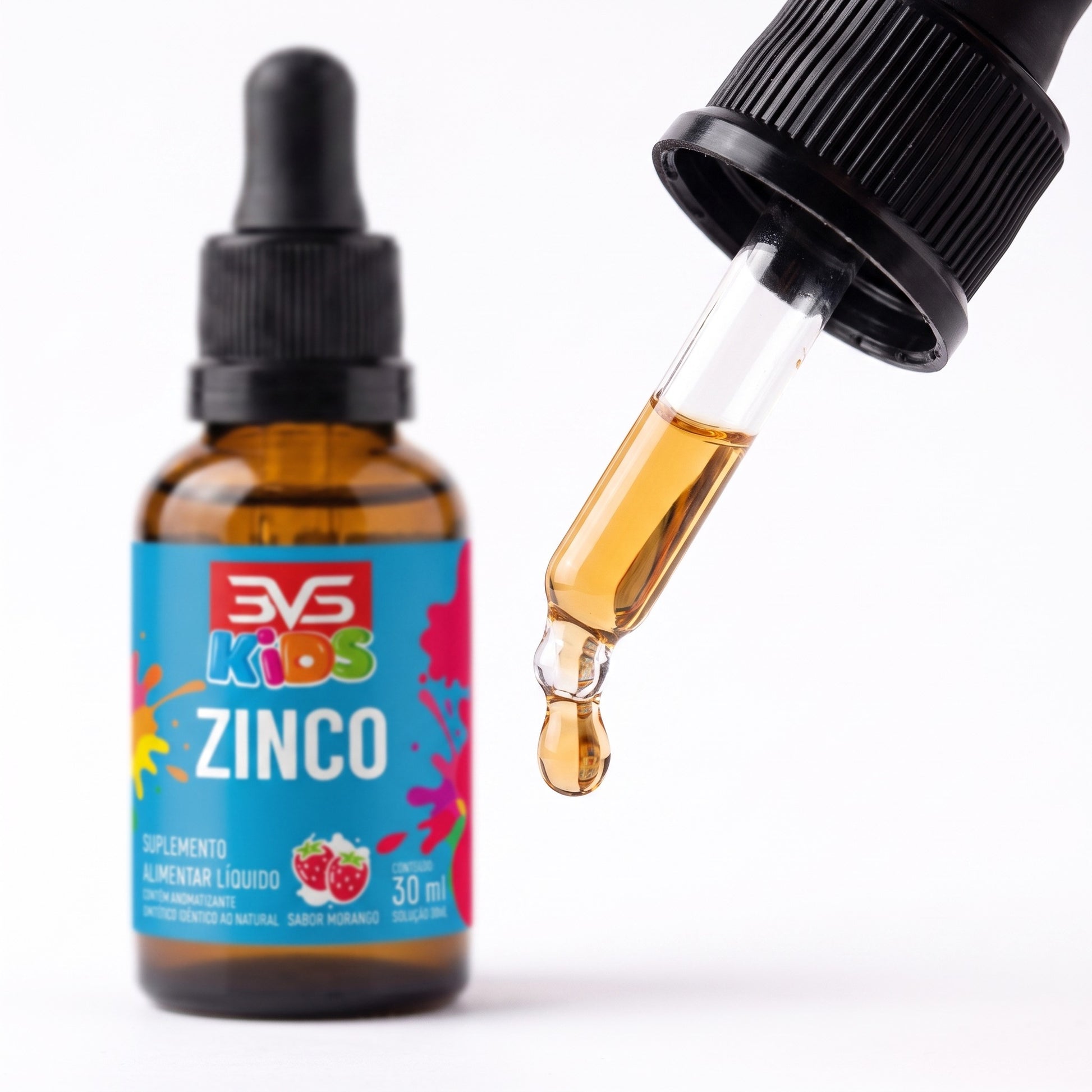 Zinco Kids Gotas 30ml 3VS — macro gota