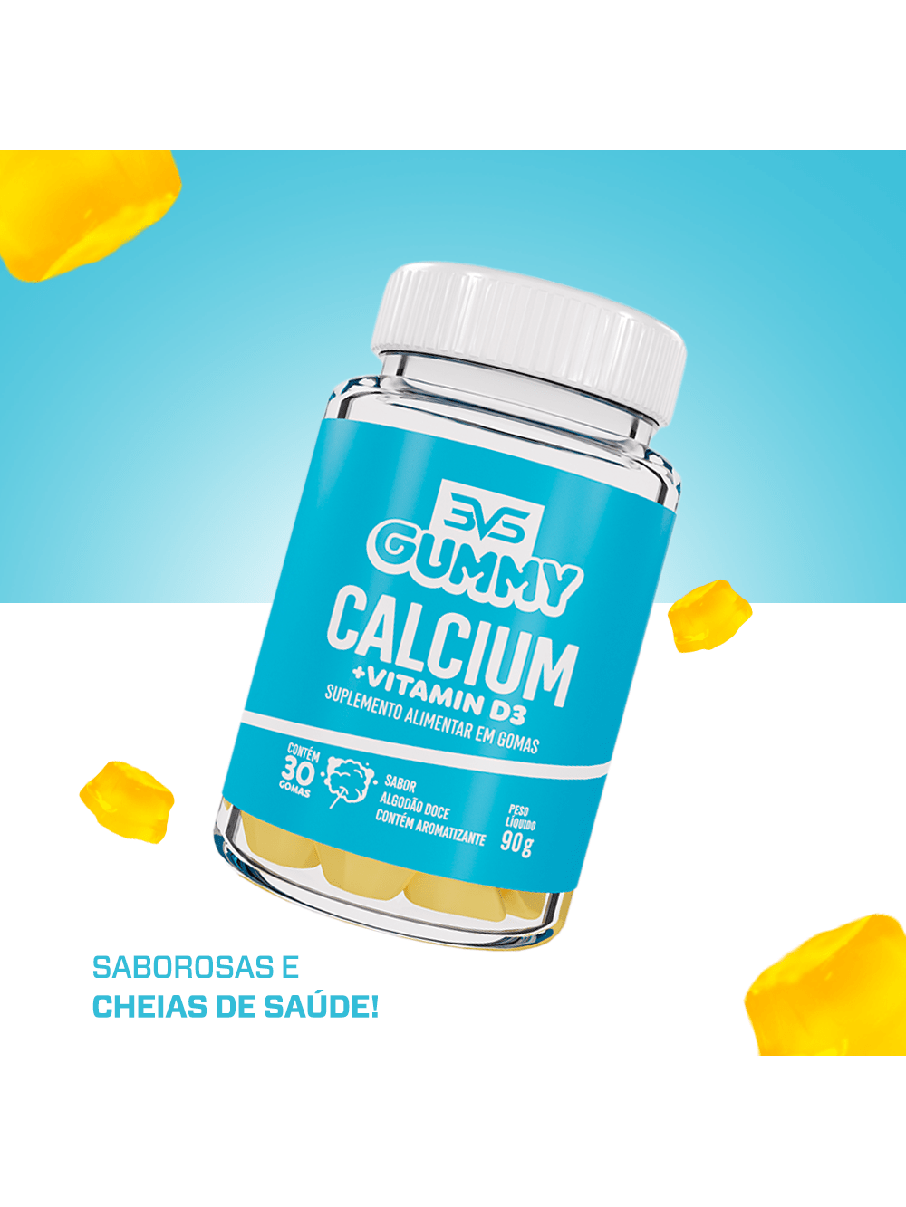CALCIUM+VITAMIN D3 - 30 GOMAS — imagem 2