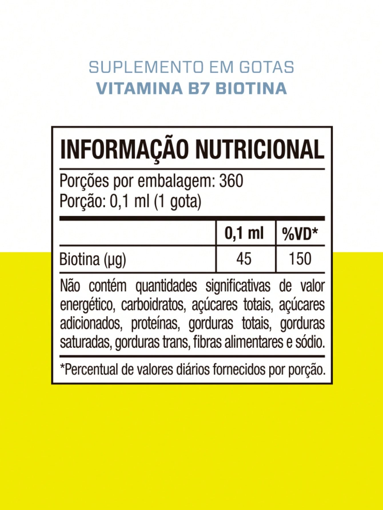 BIOTINA - VITAMINA B7 - 30ml — imagem 2