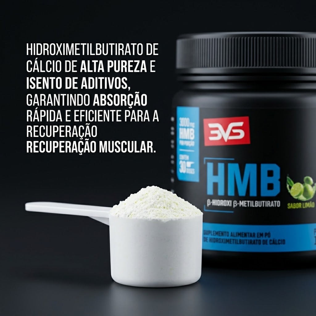 HMB em Pó Limão — macro do pó