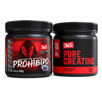 Kit Prohibido Cotton Candy + Creatina Pure 300g — cena ChatGPT (Albert)