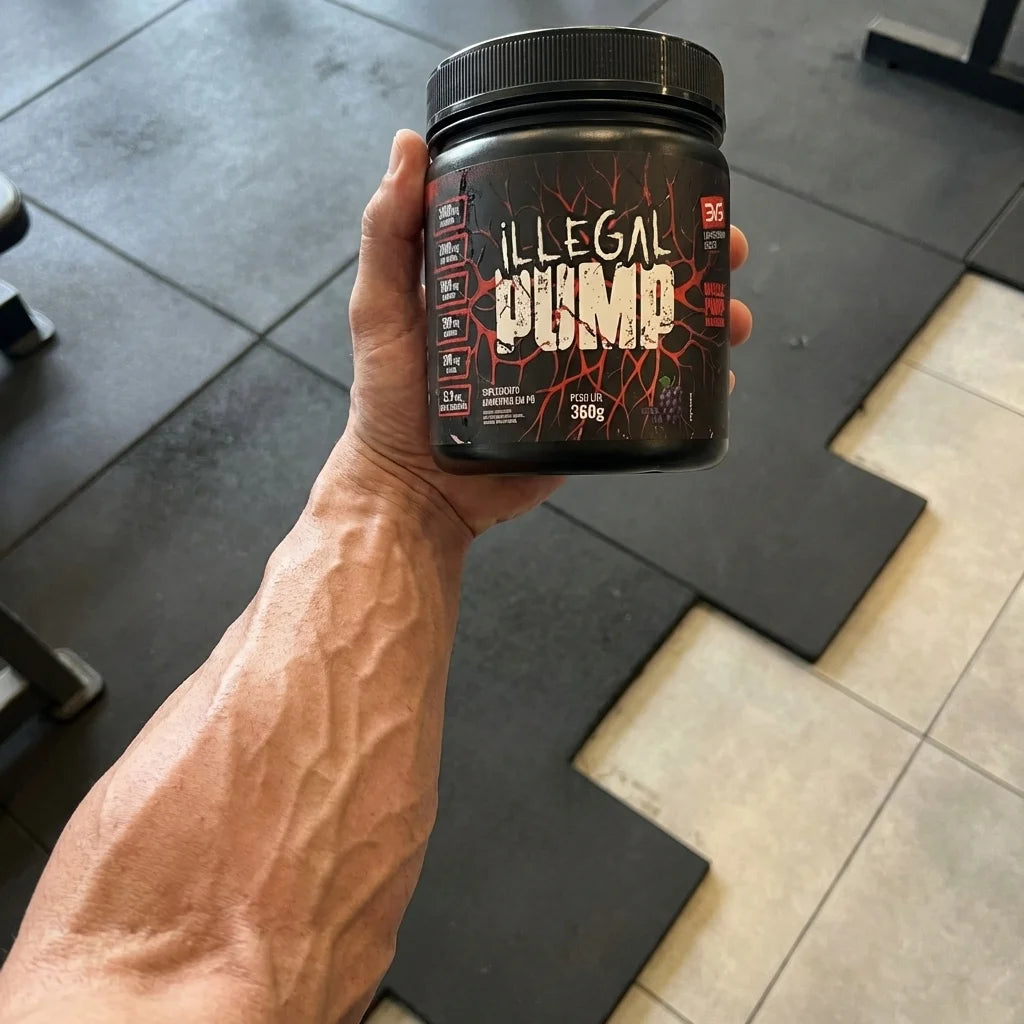Illegal Pump (360g) - Pré-Treino Vasodilatador Brutal | 3VS Nutrition — imagem 6