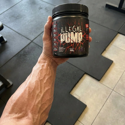 Illegal Pump (360g) - Pré-Treino Vasodilatador Brutal | 3VS Nutrition — imagem 6