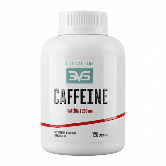 Caffeine 200mg - 120 Cápsulas | 3VS Nutrition — 120 CAPS
