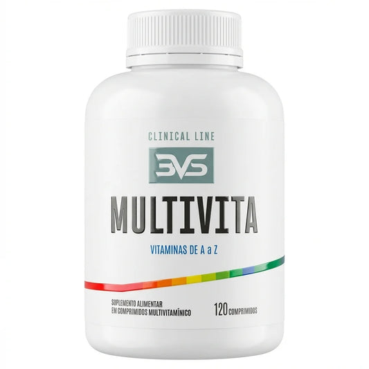 Multivita Vitaminas de A a Z - 120 Comprimidos | 3VS Nutrition — 120 Tabs