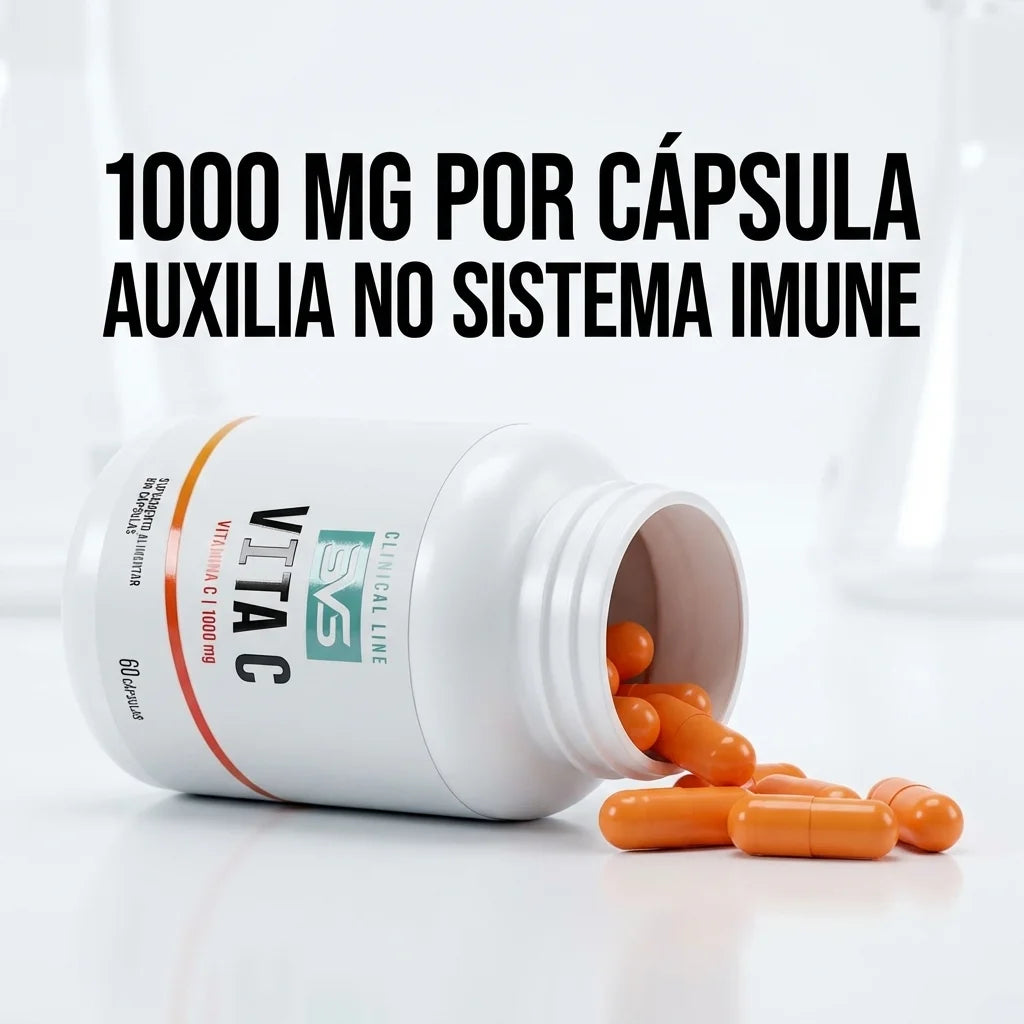 Vitamina C 1000mg - 60 Cápsulas | 3VS Nutrition — imagem 3