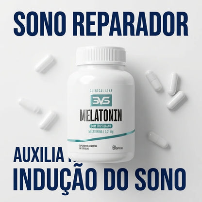Melatonina com Triptofano 0,21mg - 60 Cápsulas | 3VS Nutrition — imagem 3
