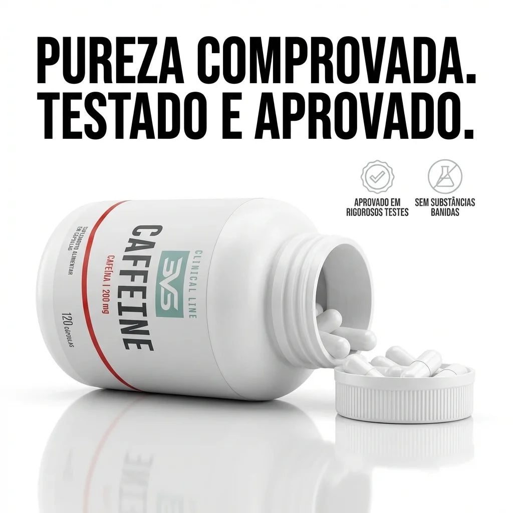 Caffeine 200mg - 120 Cápsulas | 3VS Nutrition — imagem 3