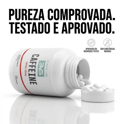 Caffeine 200mg - 120 Cápsulas | 3VS Nutrition — imagem 3