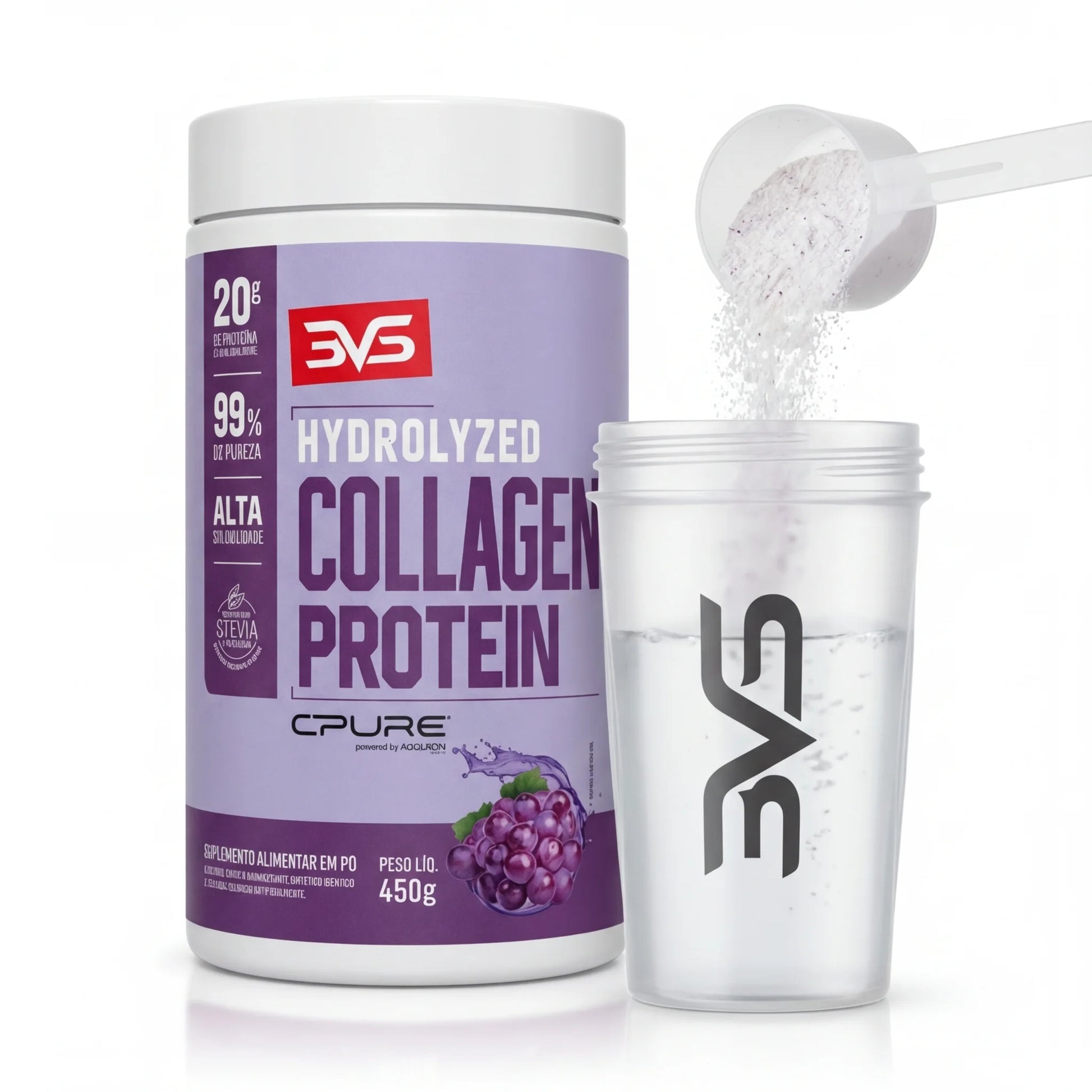 Hydrolyzed Collagen Protein (450g) | 3VS Nutrition — imagem 22