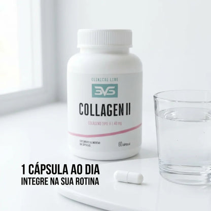 Colágeno Tipo II 40mg (Não Desnaturado) - 60 Cápsulas | 3VS Nutrition — imagem 4