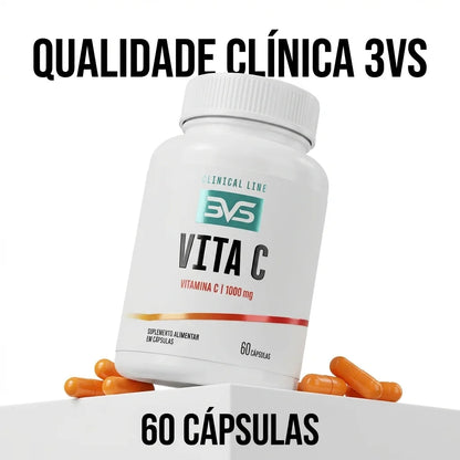 Vitamina C 1000mg - 60 Cápsulas | 3VS Nutrition — imagem 5