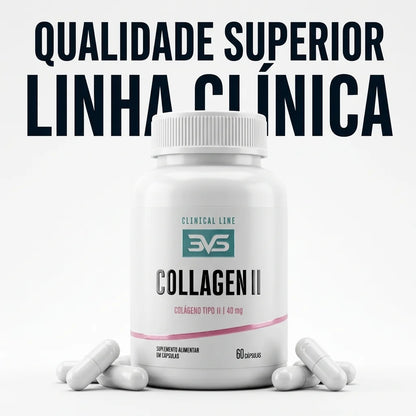 Colágeno Tipo II 40mg (Não Desnaturado) - 60 Cápsulas | 3VS Nutrition — imagem 5