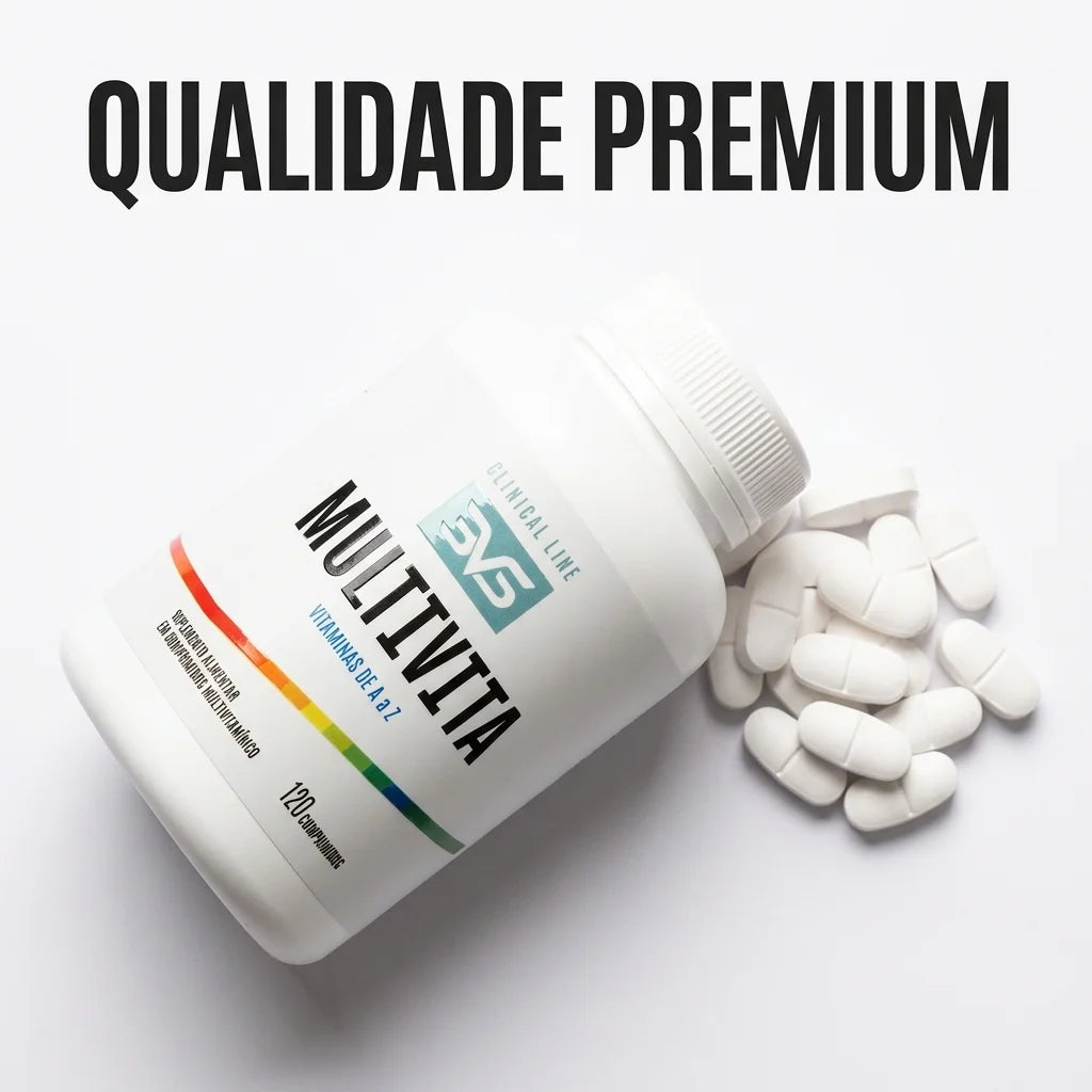 Multivita Vitaminas de A a Z - 120 Comprimidos | 3VS Nutrition — imagem 5