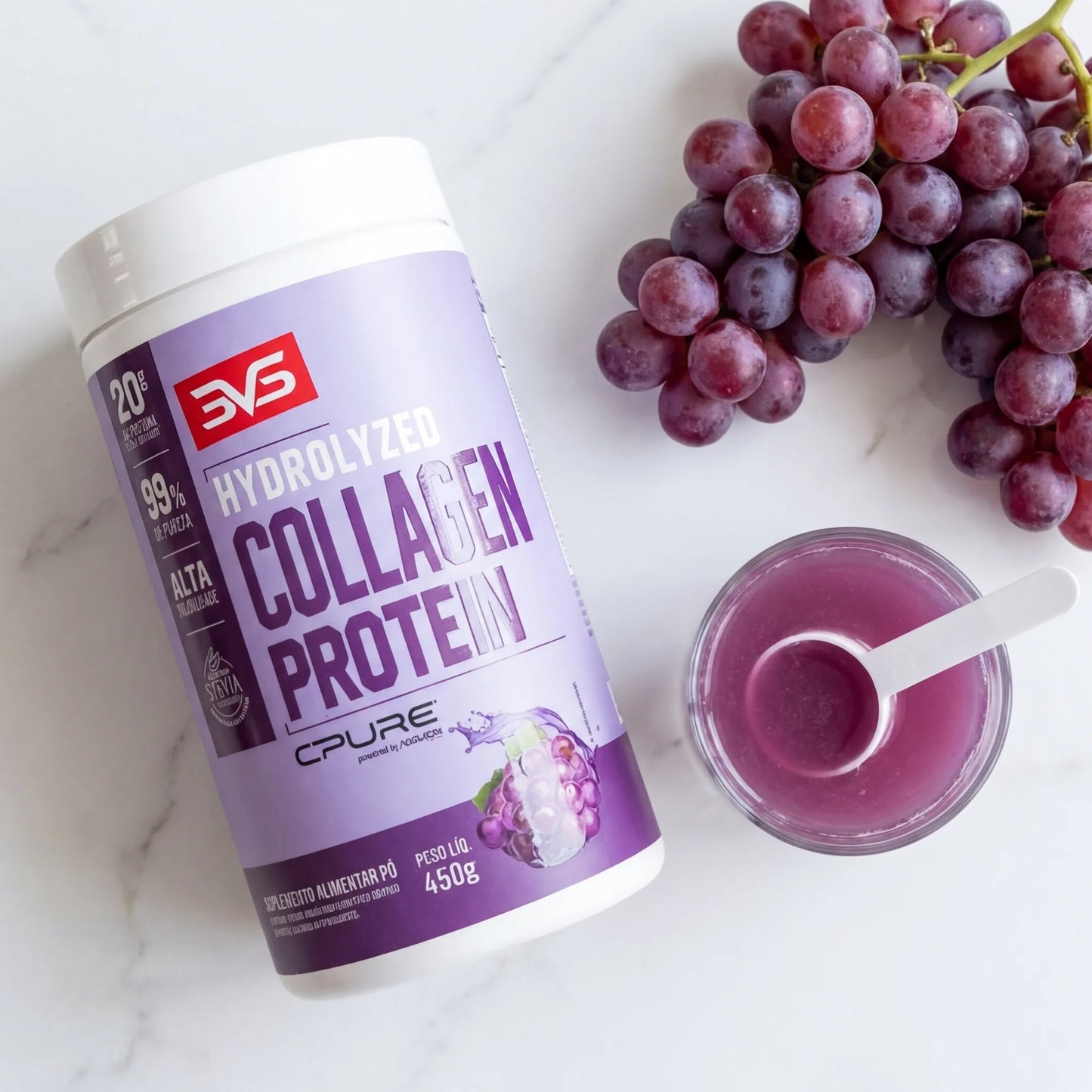 Hydrolyzed Collagen Protein (450g) | 3VS Nutrition — imagem 24