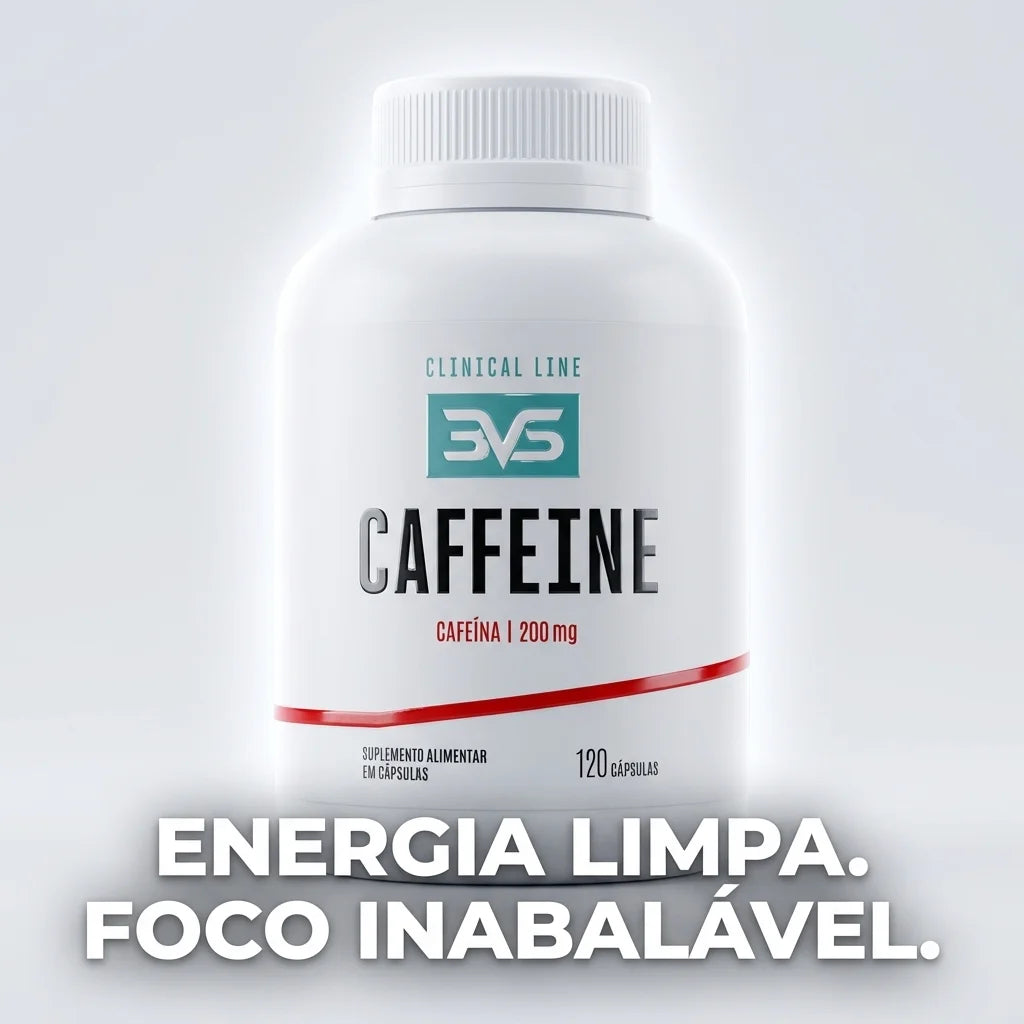 Caffeine 200mg - 120 Cápsulas | 3VS Nutrition — imagem 6