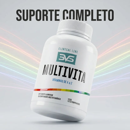 Multivita Vitaminas de A a Z - 120 Comprimidos | 3VS Nutrition — imagem 6