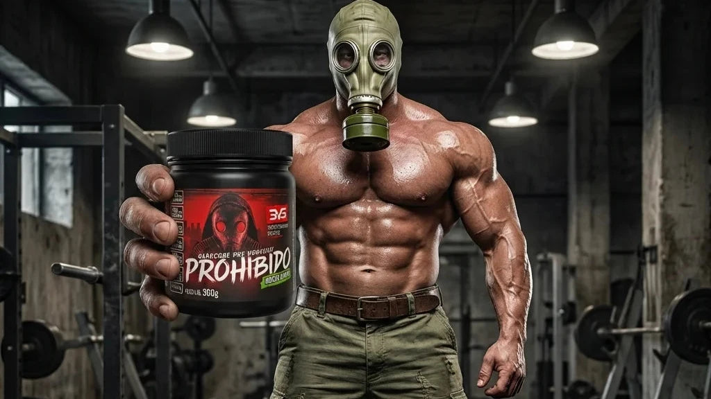 Pré-Treino Prohibido Hardcore - 360g | 3VS Nutrition — imagem 9