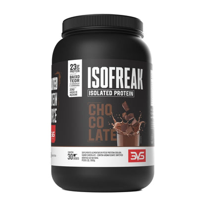 Isofreak Proteína Isolada 900g sabor Chocolate — 3VS Nutrition