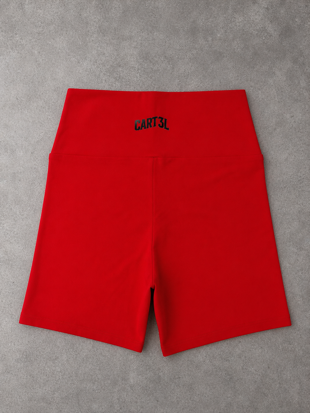 Detalhe traseiro do Shorts Cart3l 3VS vermelho
