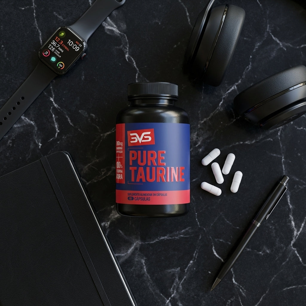 Taurina Pure — flat lay
