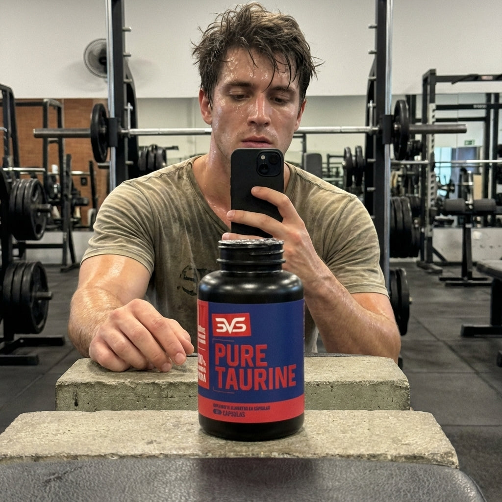 Taurina Pure — lifestyle pós-treino