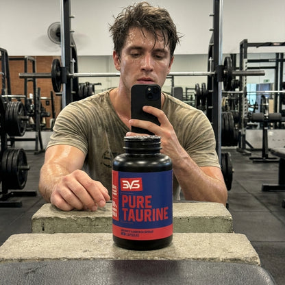Taurina Pure — lifestyle pós-treino