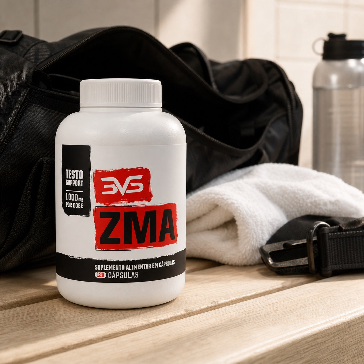 ZMA 3VS — suplemento na rotina de treino
