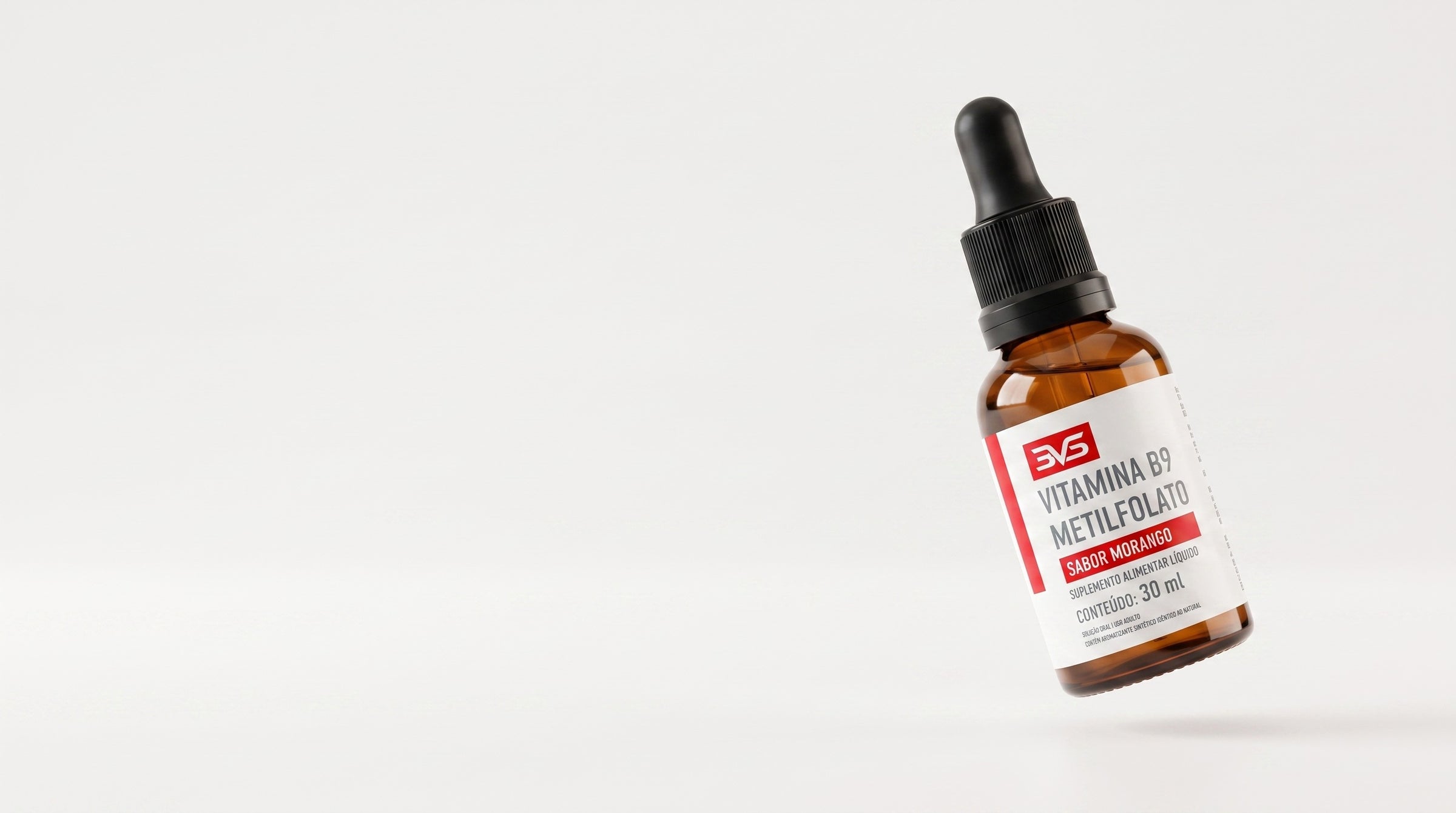 Vitamina B9 Metilfolato – Gotas 30ml — 3VS Nutrition
