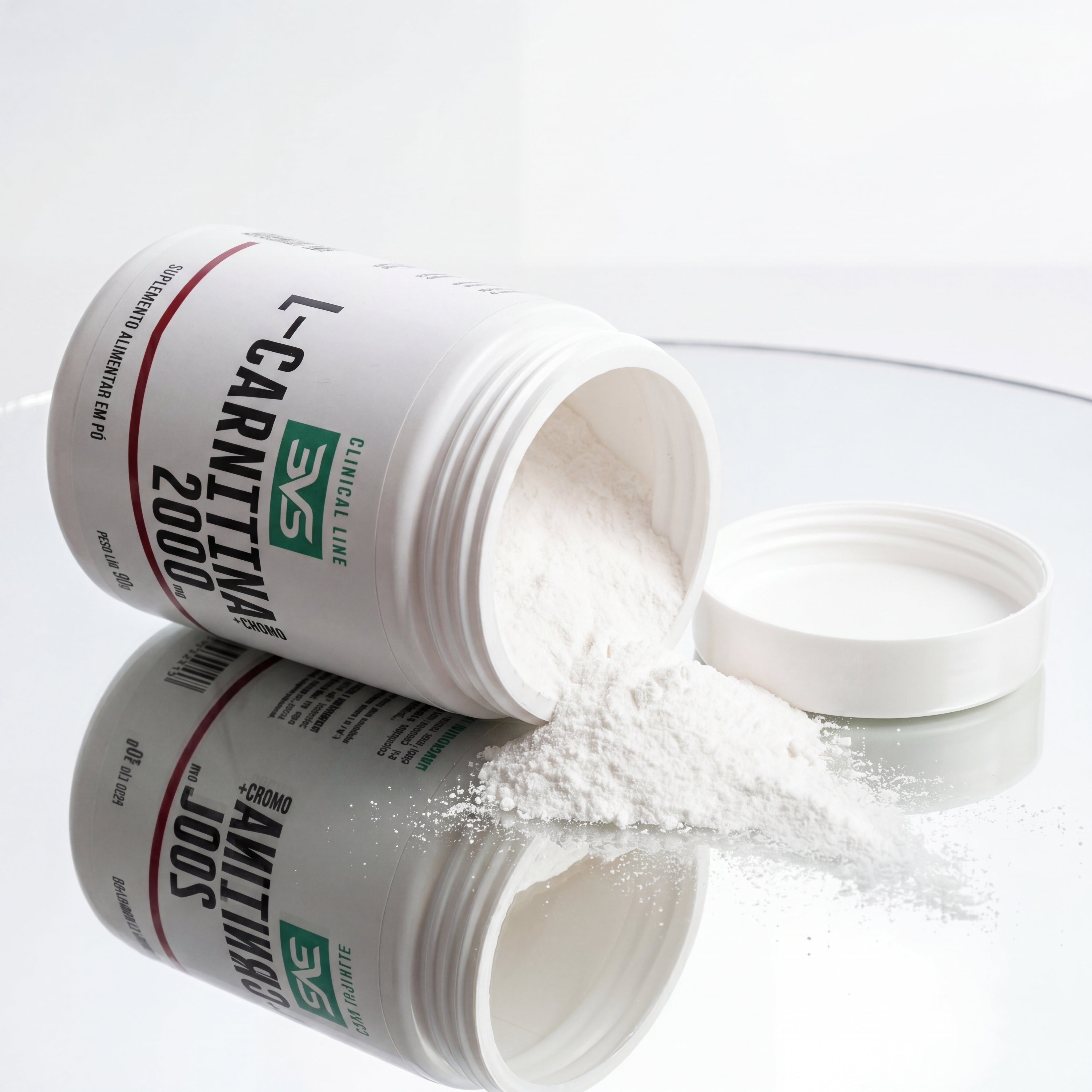 l carnitina faz mal para o figado L-Carnitina 2000mg com Cromo em Pó 90g