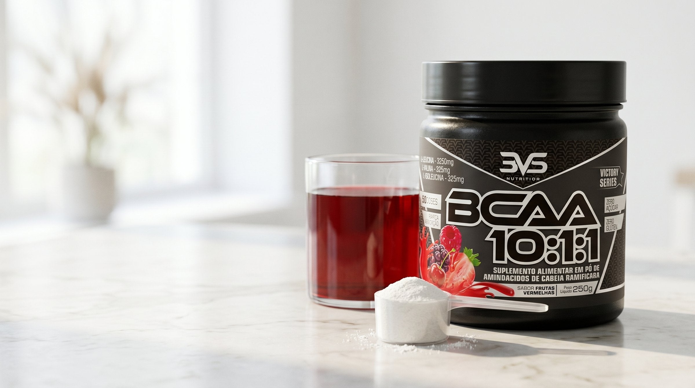 BCAA em pó 10:1:1 — 3VS Nutrition