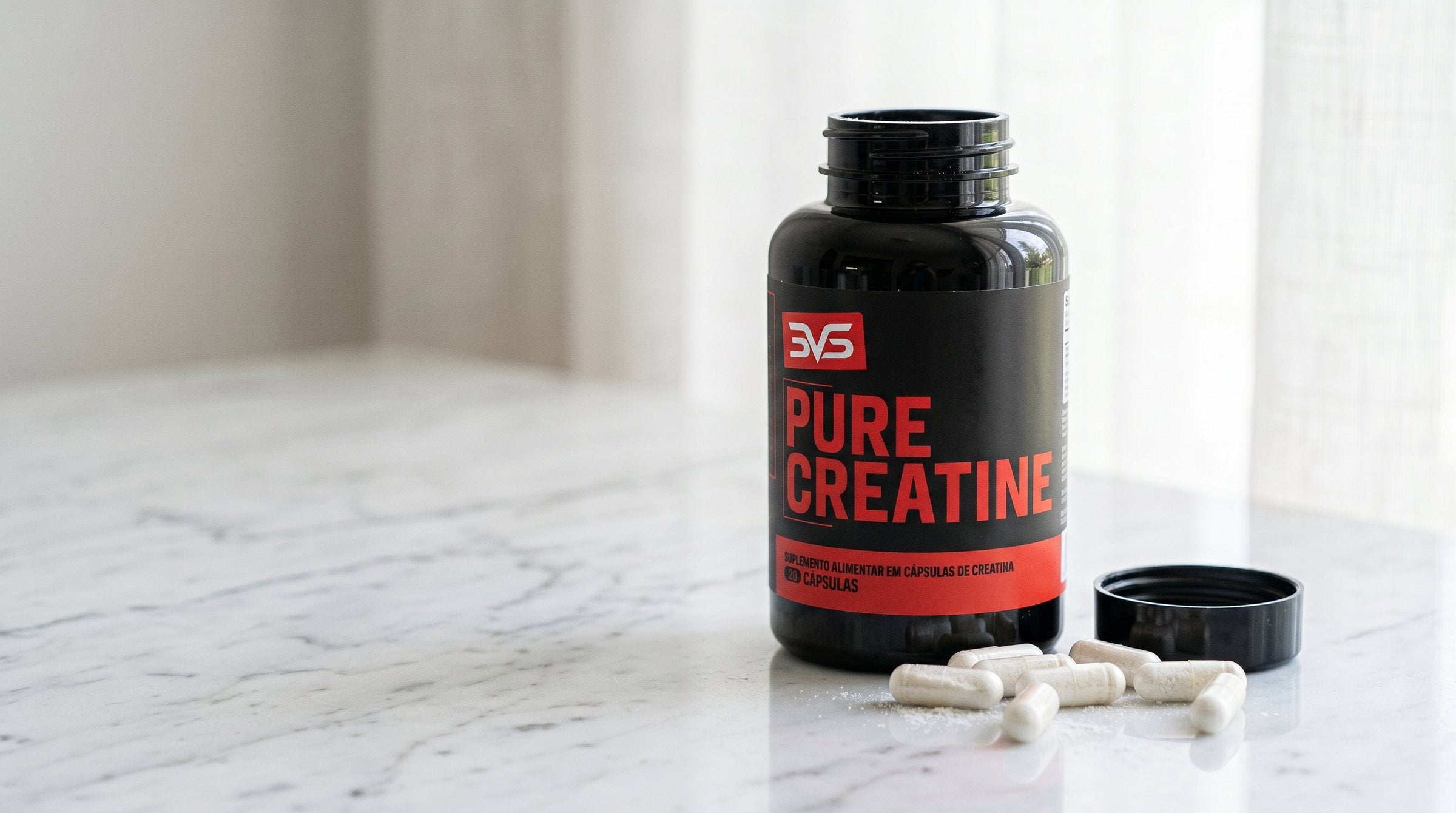 Creatina em Cápsulas Pure Creatine — 3VS Nutrition