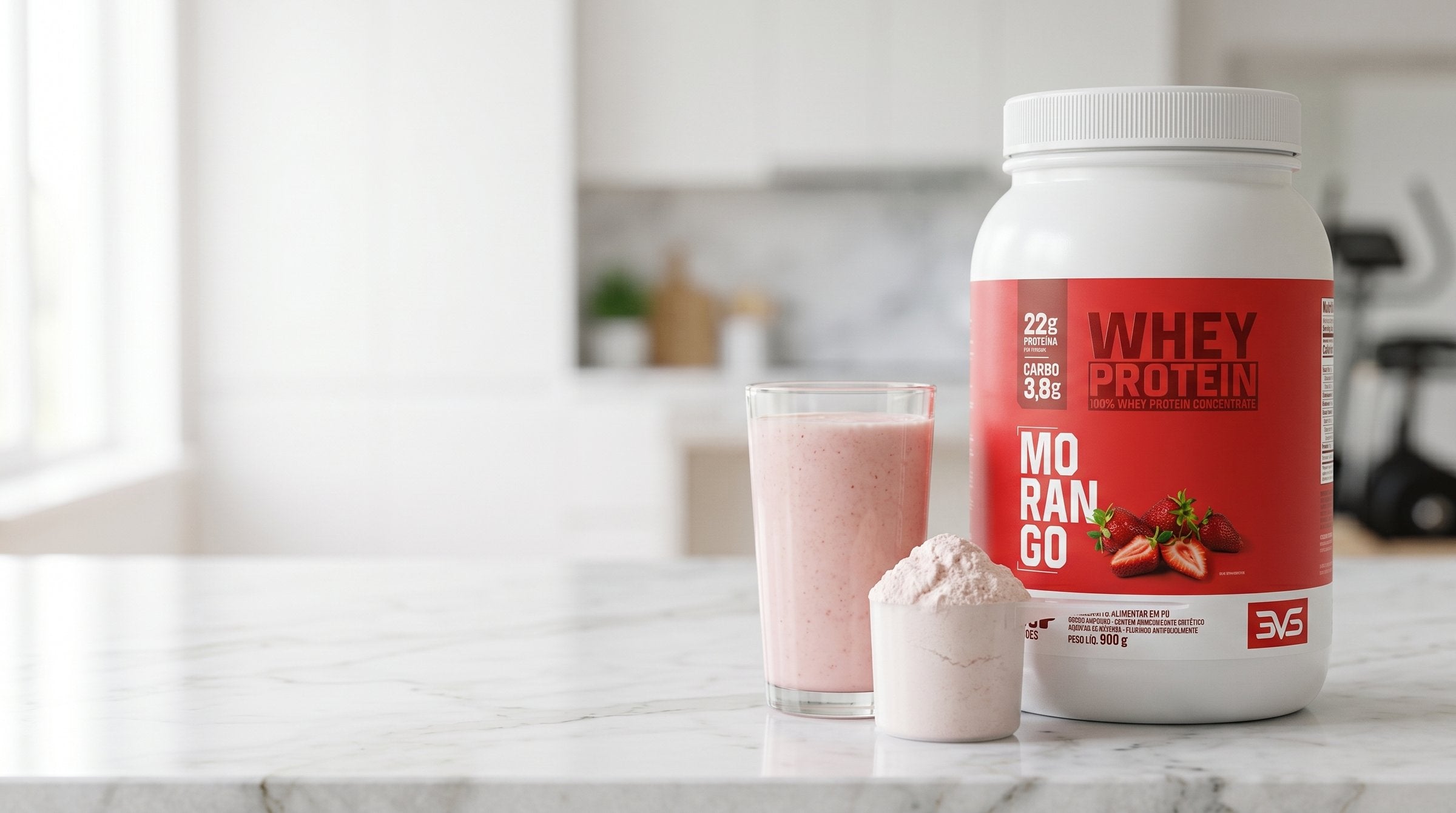 Whey Protein Concentrado 900g — 3VS Nutrition