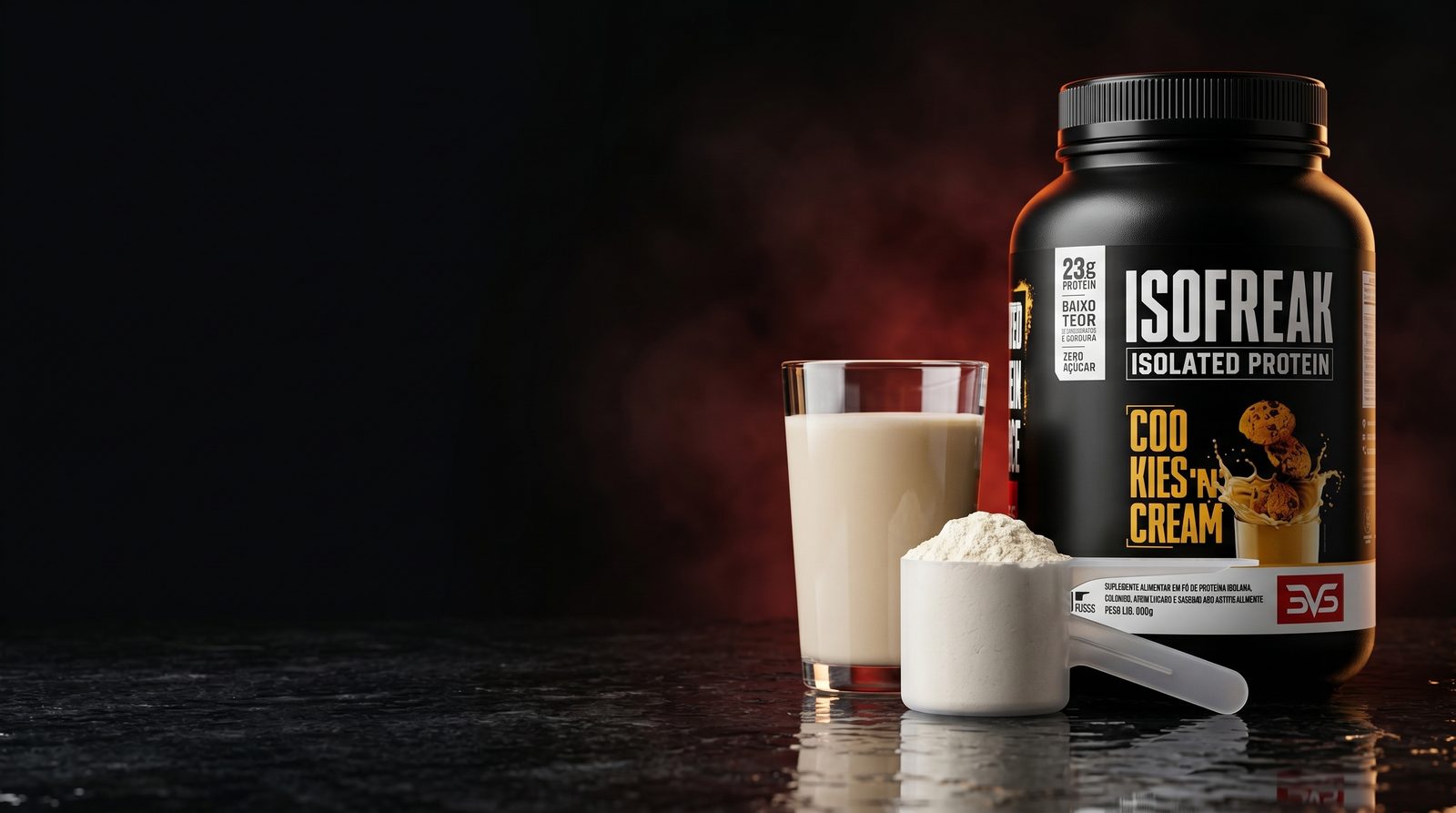 23G DE PROTEÍNA ISOLADA. — 3VS Nutrition