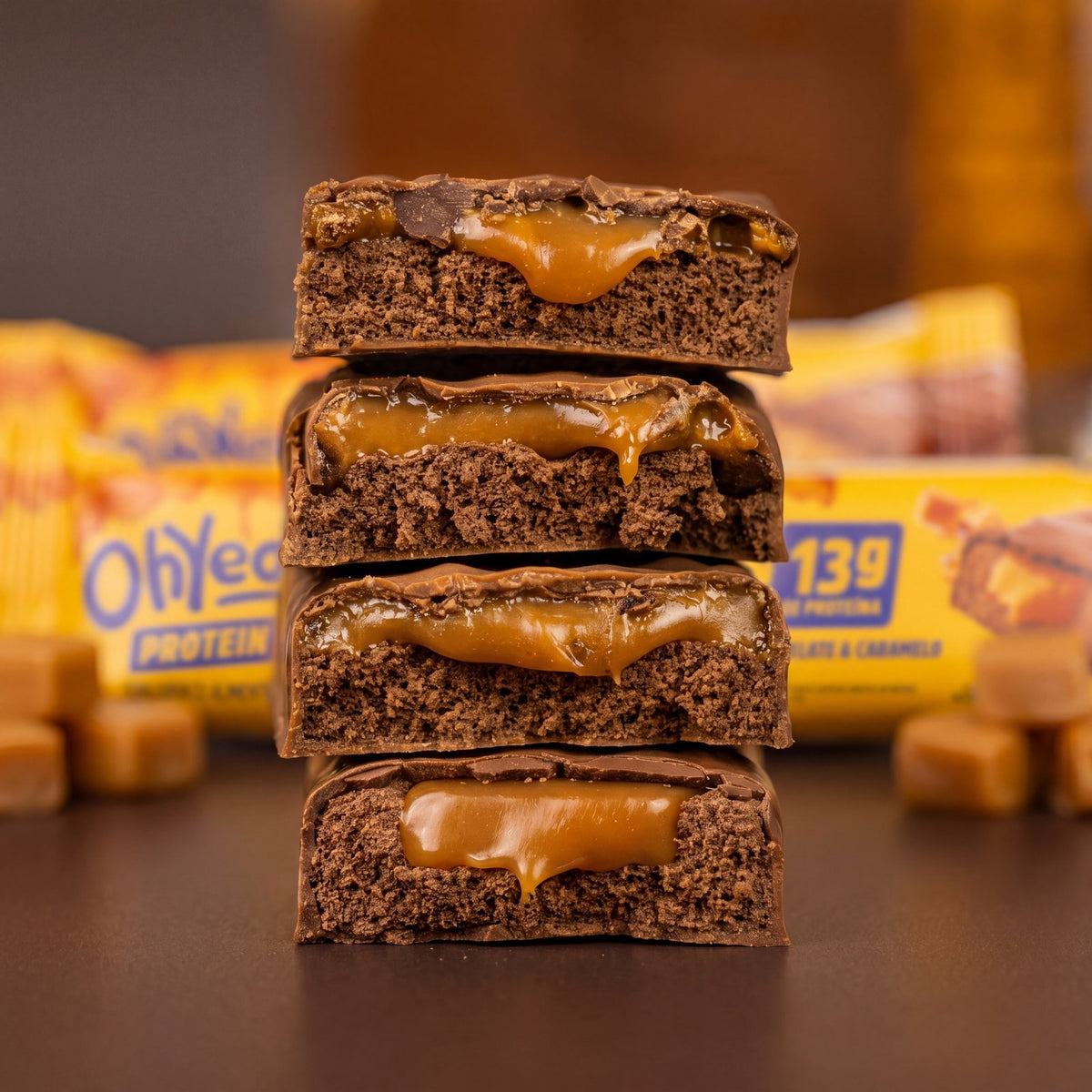 Barra Oh Yeah! 3VS Nutrition — recheada com 13g de proteína