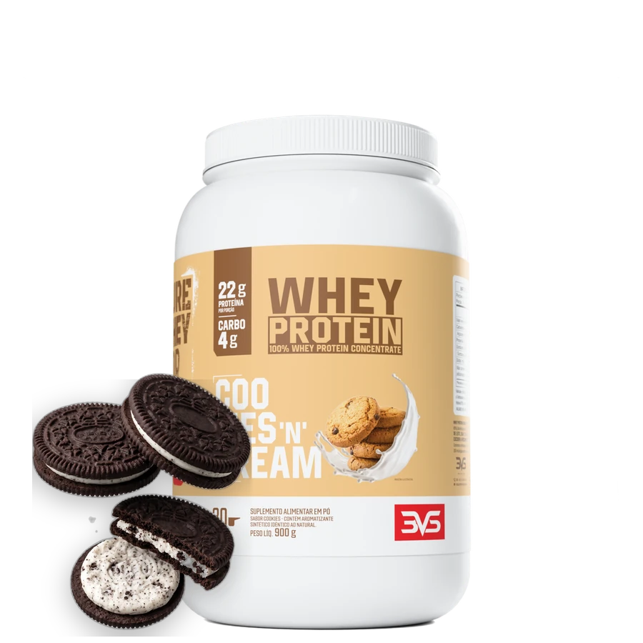 COOKIES 'N CREAM - 100% Whey Protein Concentrado