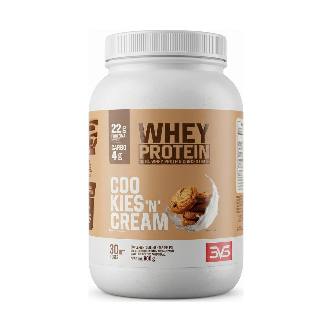COOKIES 'N CREAM - 100% Whey Protein Concentrado