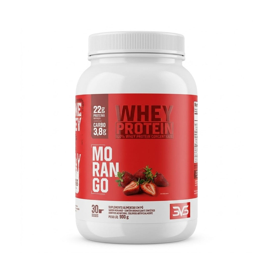 MORANGO - 100% Whey Protein Concentrado